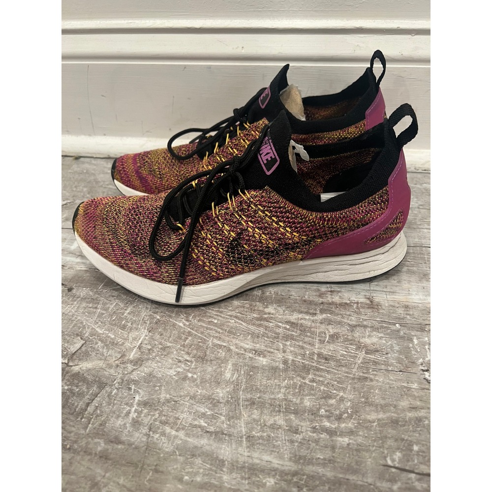 Nike Womens Air Zoom Mariah Flyknit Racer Multicolor Running Shoes Size 9.5 - Picture 8 of 13